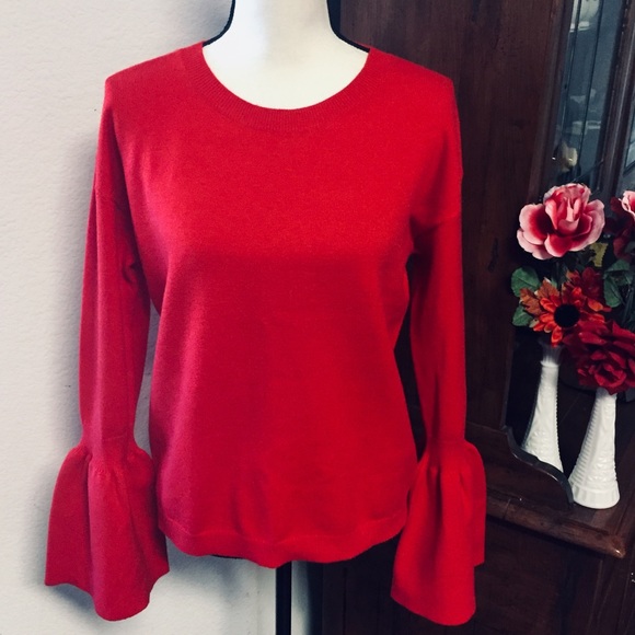 Halogen Sweaters - Halogen Bell Sleeves Sweater